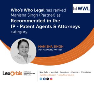 Recommended in the IP - Patent Agents & Attorneys category by Who’s Who Legal